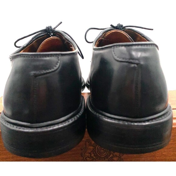 VTG Allen Edmonds *Leeds* Cordovan Derby Plain Toe Blucher Mens 10